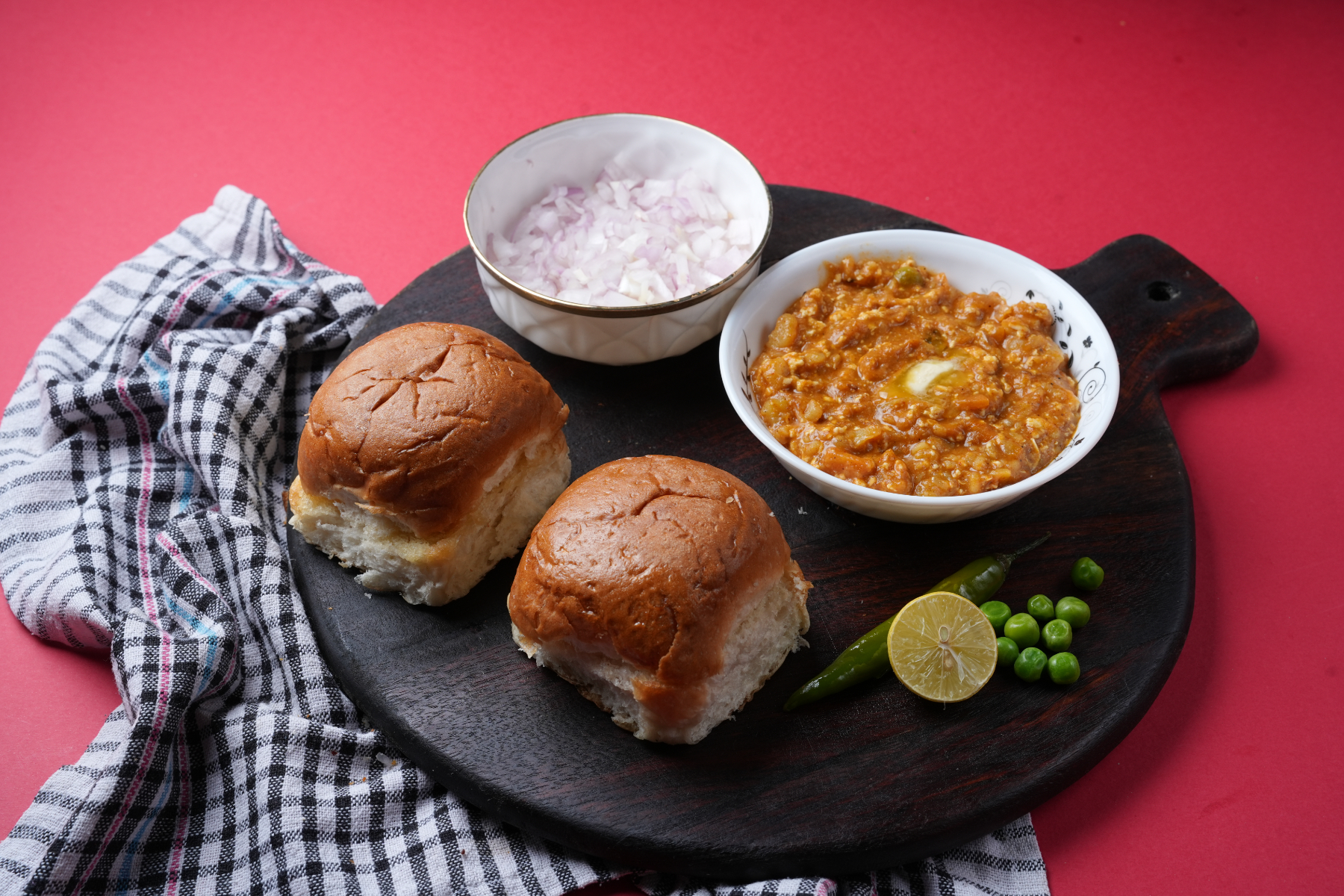 Paneer Pav Bhaji — Mumbai Local Kottayam