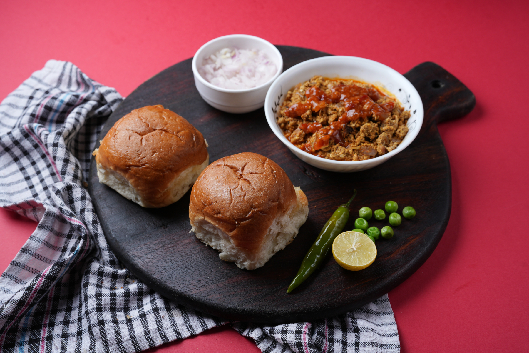 Schezwan Bhurji Pav — Mumbai Local Kottayam